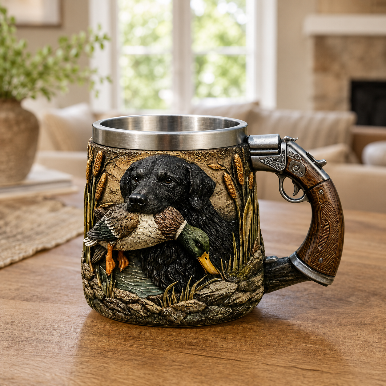 3D Retriever & Duck Hunting Mug