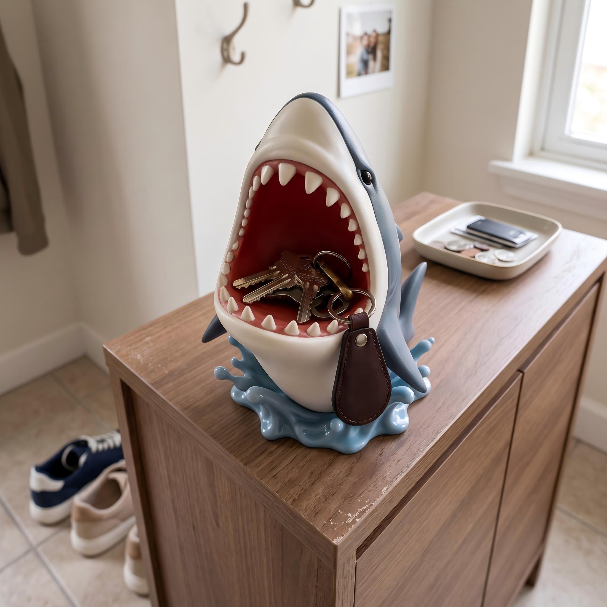 The "Jawsome" Shark Desk Organizer