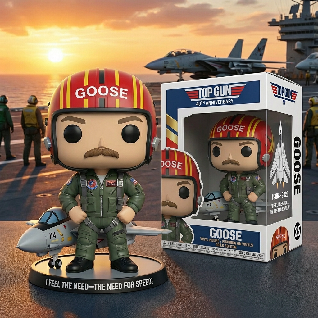 Top Gun 40th Anniversary Commemorative Collectible Doll