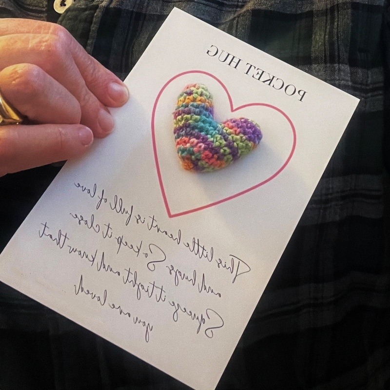 🌈Colorful Crochet Hug Gift