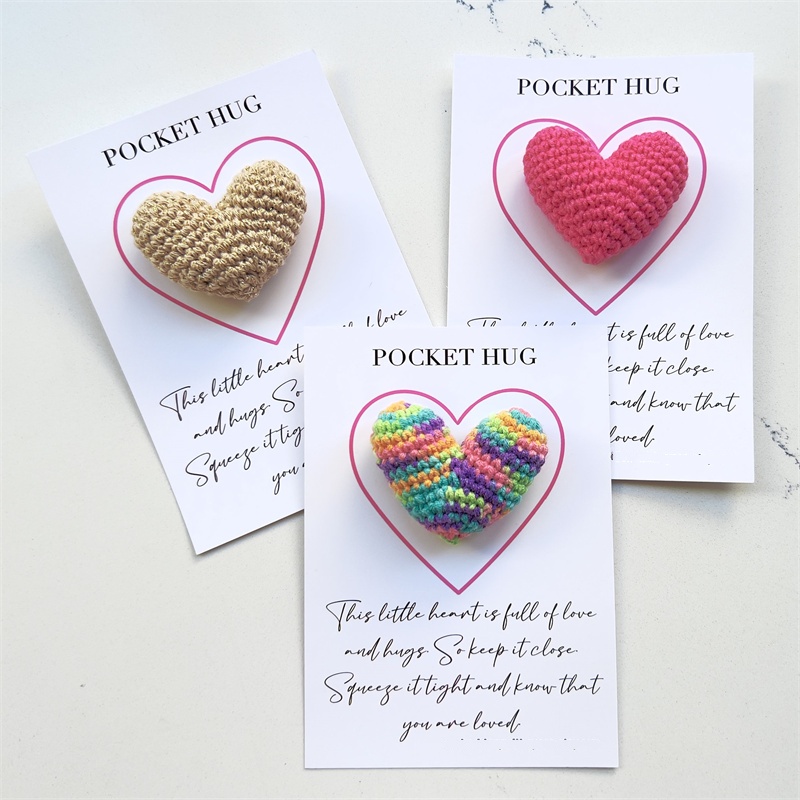 🌈Colorful Crochet Hug Gift