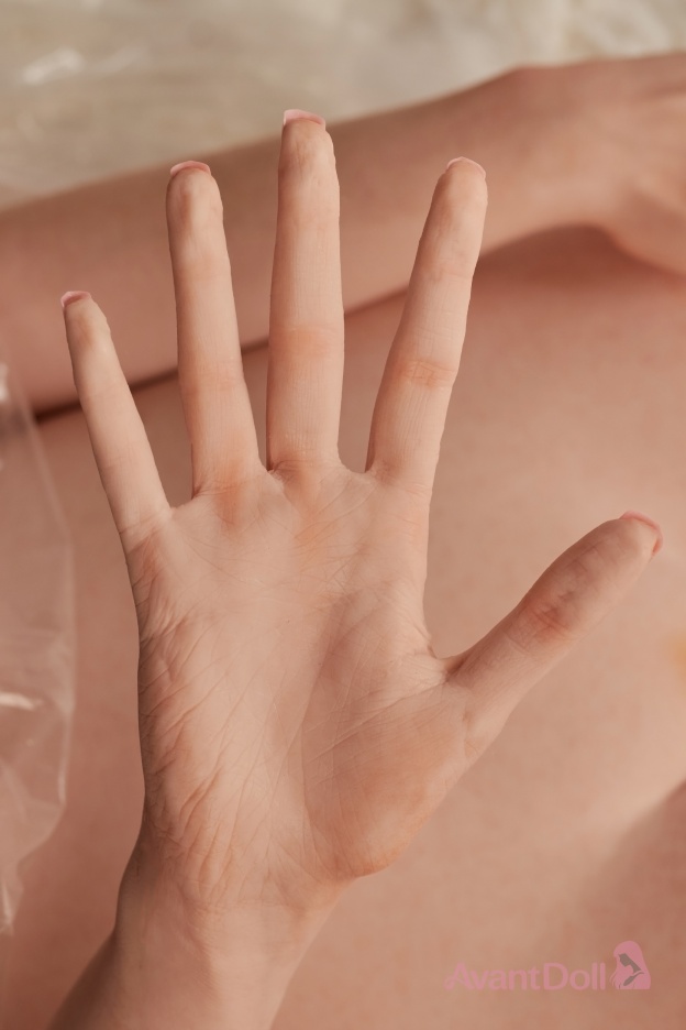  Rine 165cm F Cup Ultra-Realistic Silicone Doll, Lifelike Skin Texture