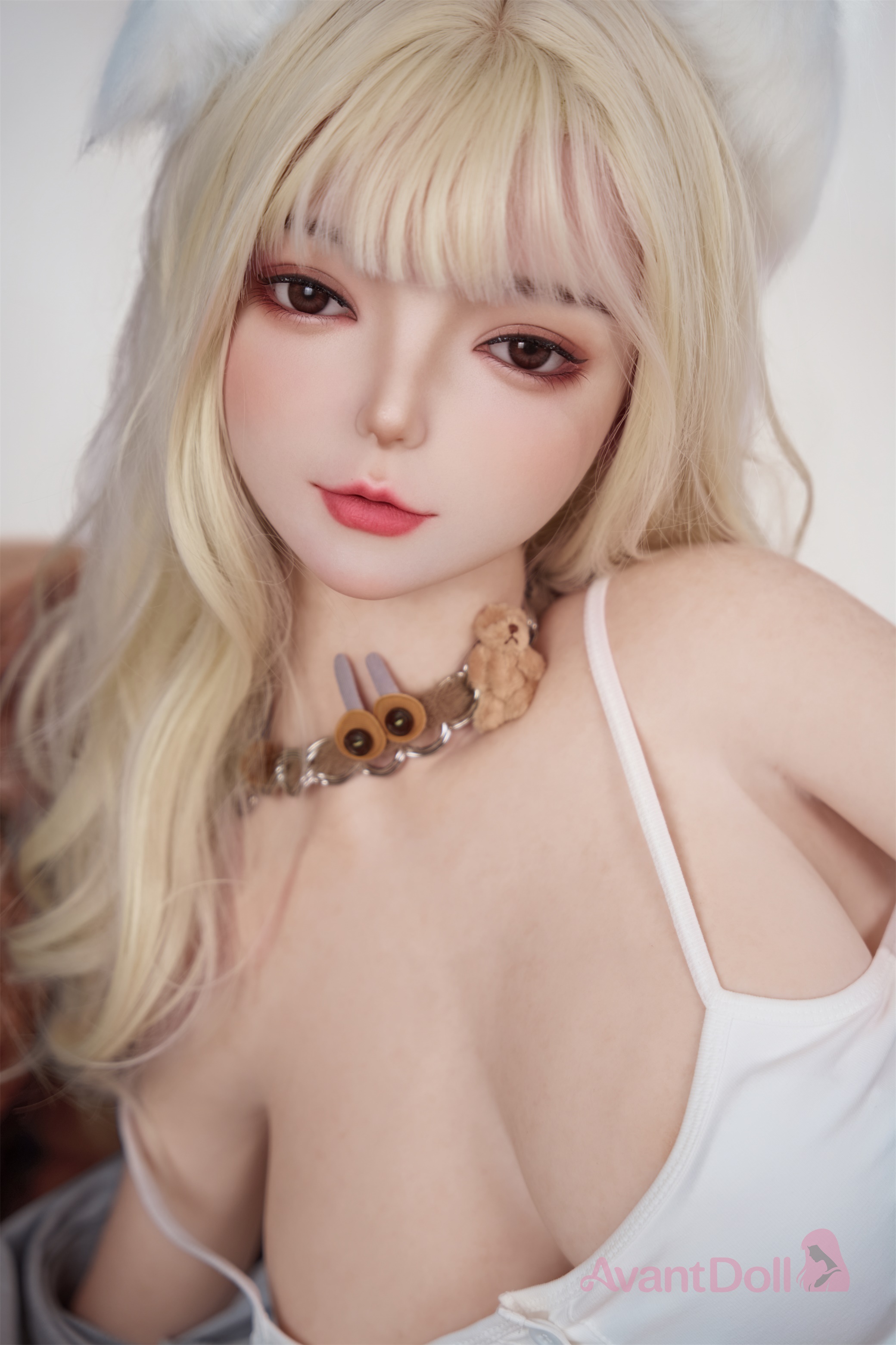  Rine 165cm F Cup Ultra-Realistic Silicone Doll, Lifelike Skin Texture