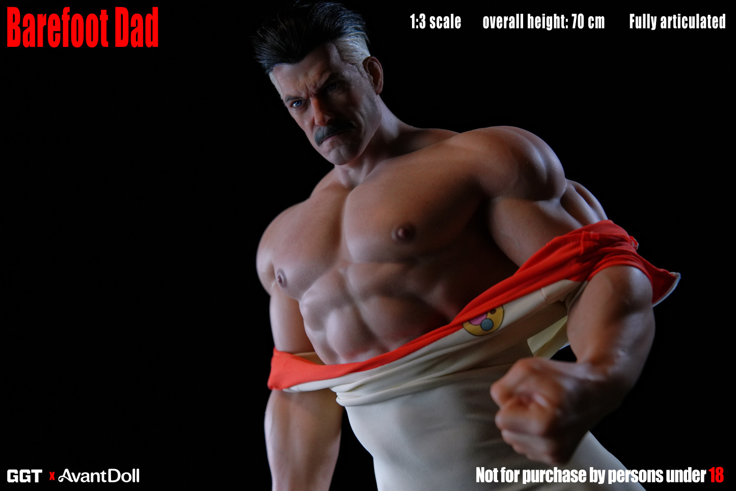 AvantDoll Hottie Series- Nolan Grayson Invincible