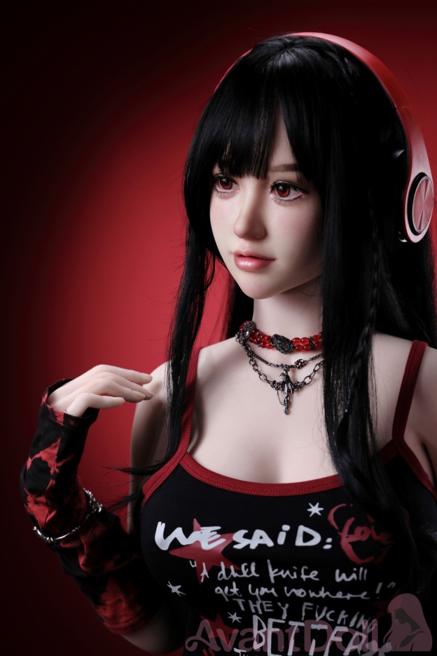 Ayaka 165cm F-Cup Ultra-Realistic Silicone Doll, Lifelike Skin Texture