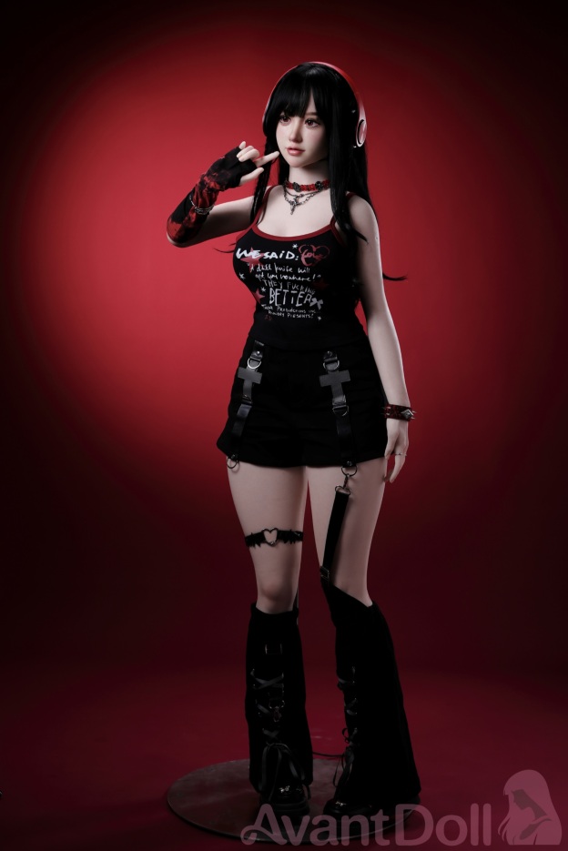 Ayaka 165cm F-Cup Ultra-Realistic Silicone Doll, Lifelike Skin Texture
