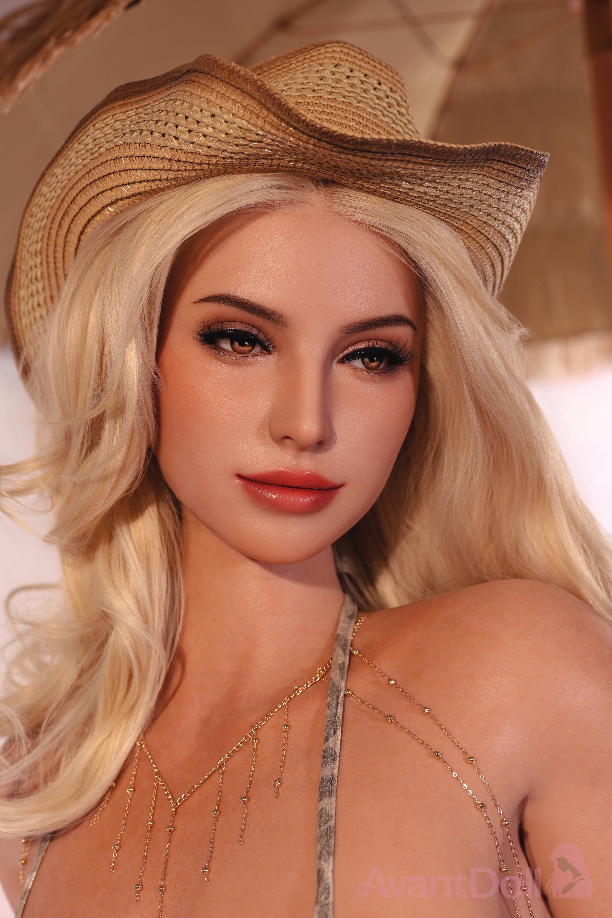 Catalina 170cm G Cup Ultra-Realistic Silicone Doll, Lifelike Skin Texture