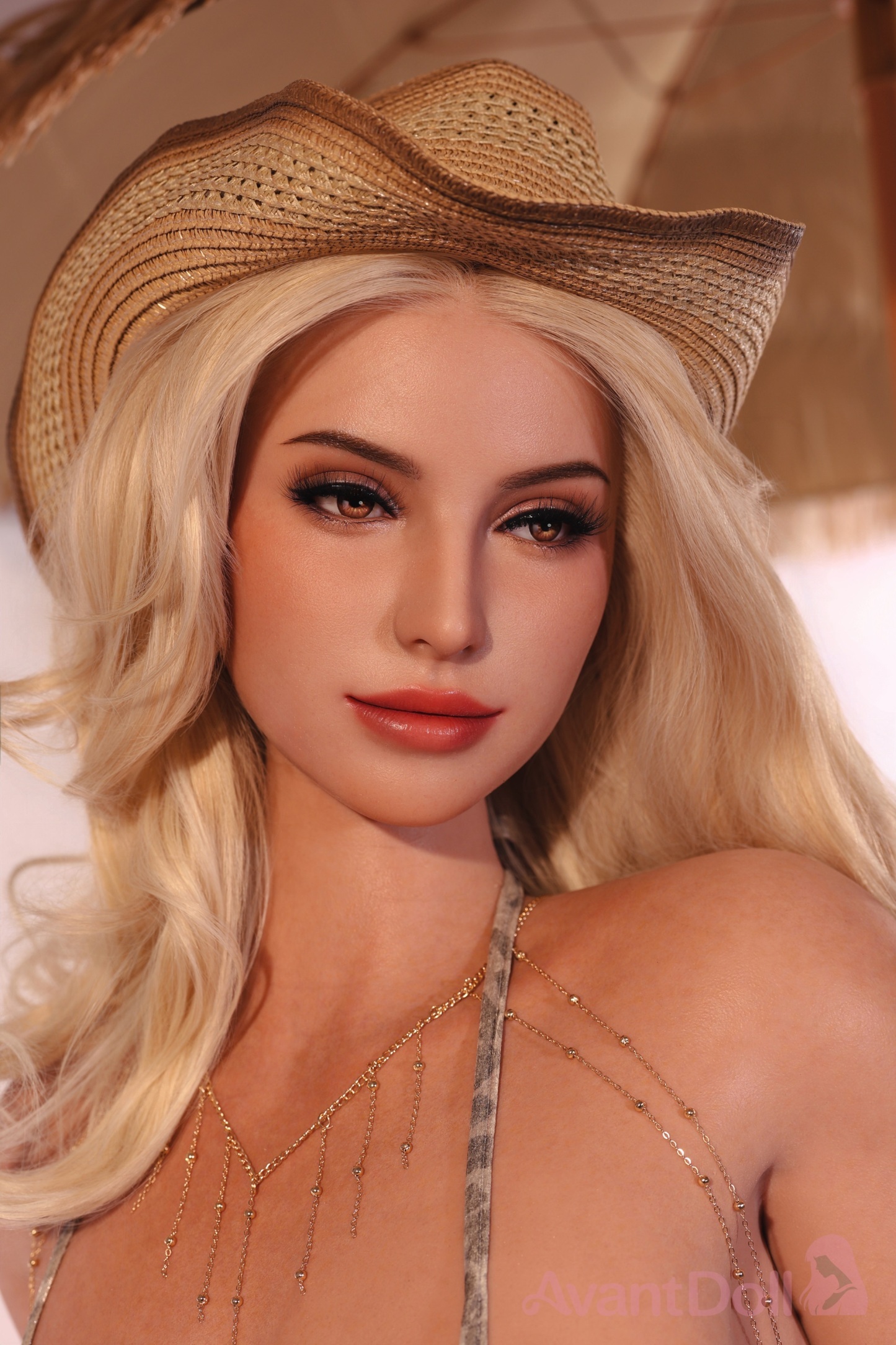 Catalina 170cm G Cup Ultra-Realistic Silicone Doll, Lifelike Skin Texture