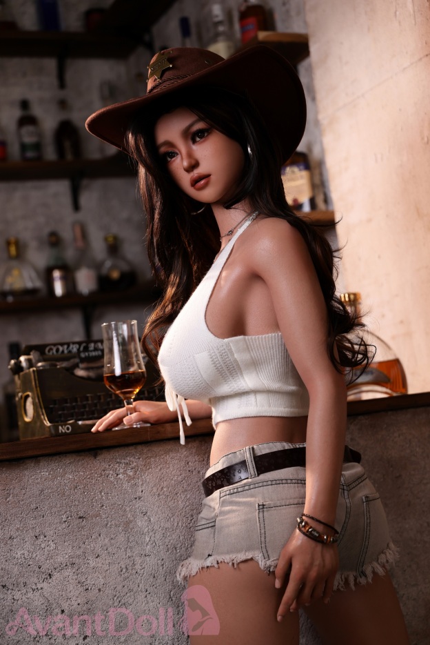 Tania 157cm E Cup Ultra-Realistic Silicone Doll, Lifelike Skin Texture