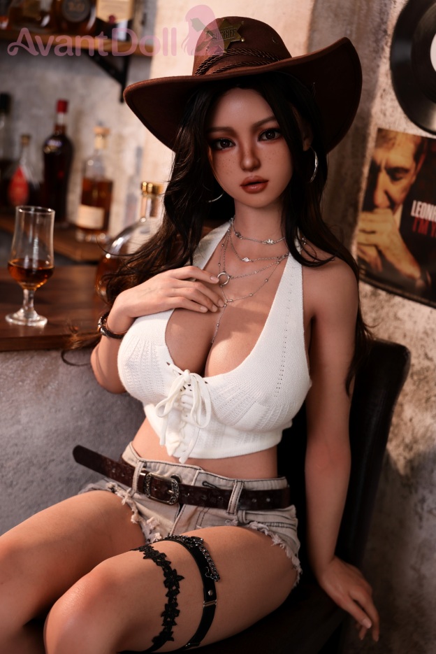 Tania 157cm E Cup Ultra-Realistic Silicone Doll, Lifelike Skin Texture