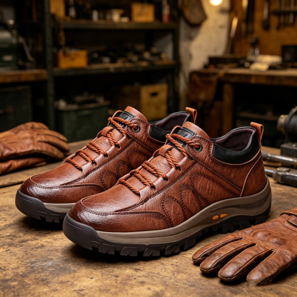 🔥Zapatos ortopédicos de piel de becerro australiana👞 Soporte para el arco del pie: alivia el dolor de pies✅ Impermeables y antideslizantes✅ Aptos para todas las ocasiones✅