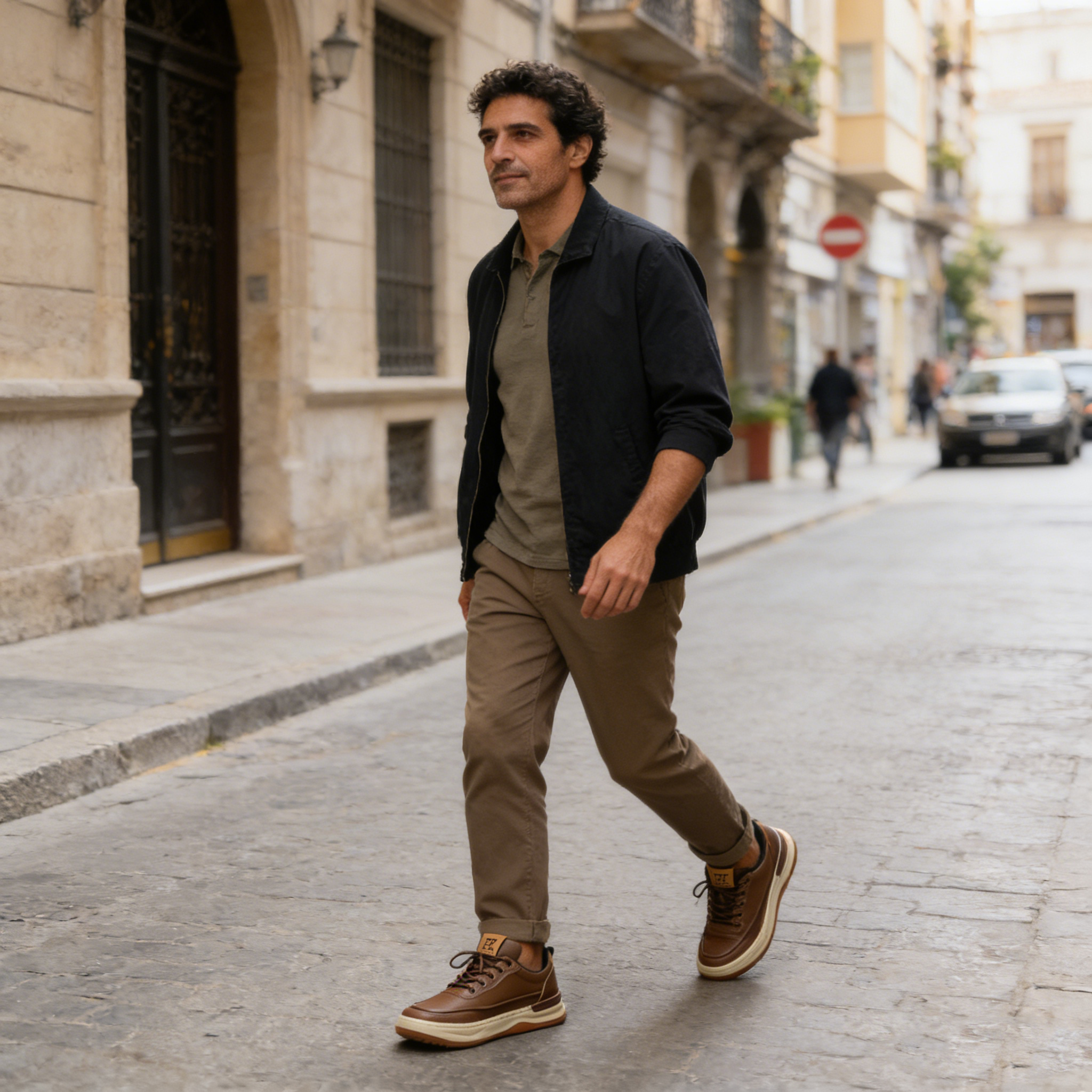 【🎁Oferta por tiempo limitado】Zapatos ortopédicos para hombre, hechos con piel de becerro australiana🐂 Plantilla de espuma viscoelástica ecológica: Caminar cómodo y sin dolor - Cosido a mano✅