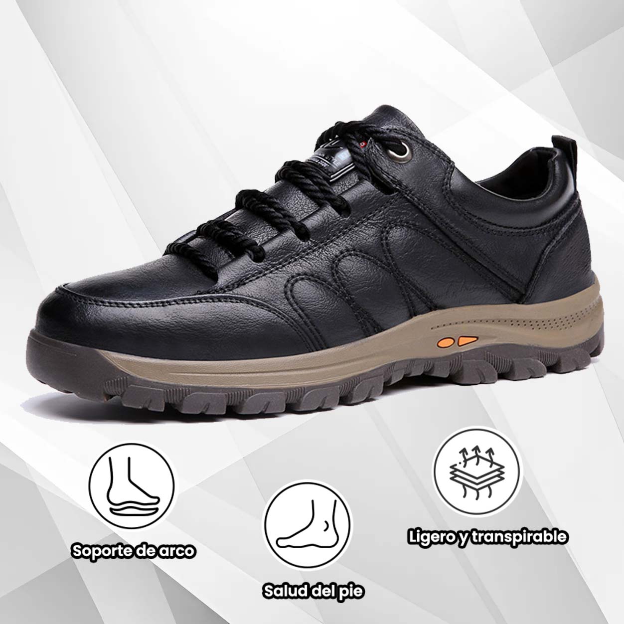 (🔥50% de descuento hoy - ¡cógelo!) Zapatos ortopédicos elegantes de primera calidad 👞 - Diseño ergonómico para aliviar el dolor