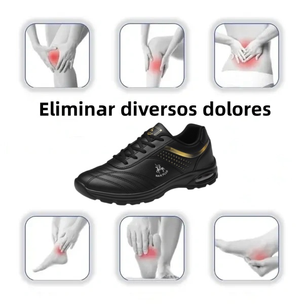 [⏰60% de descuento hoy - ¡no te lo pierdas!] 🔥 Zapatos para caminar de diseño ergonómico 👞 Cosidos a mano: impermeables y antideslizantes ✅ Soporte de arco para caminar cómodamente