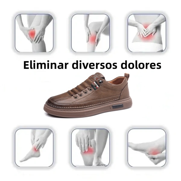 【🎁Oferta por tiempo limitado】Zapatos de cuero genuino italiano hechos a mano, suaves y cómodos 👞 con soporte para el arco ✅ Más fáciles de caminar ✅