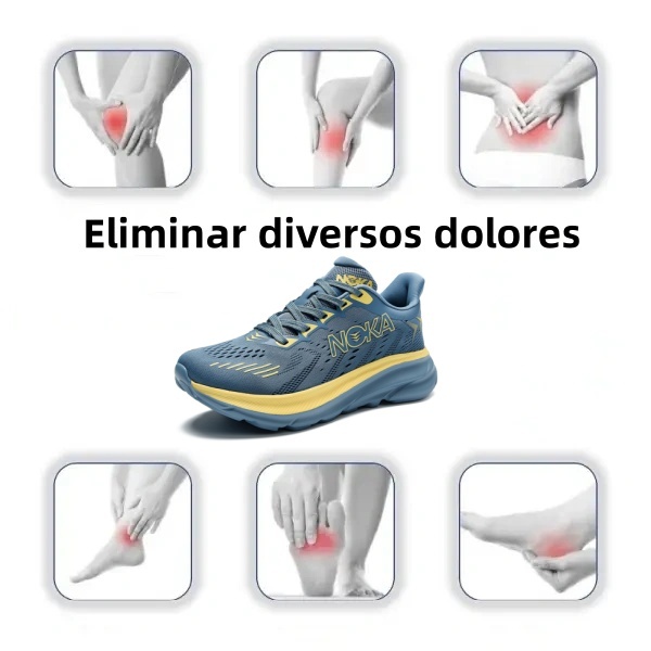 🎁Zapatos cómodos para caminar - Zapatos deportivos livianos y acolchados👟 Sin fatiga en los pies durante caminatas durante todo el día - Soporte de arco - Alivia eficazmente los problemas de los pies✅