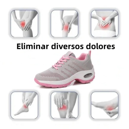 🔥Zapatillas deportivas ortopédicas suaves y cómodas con amortiguación de aire ✅Soporte para el arco del pie: alivia las molestias✅