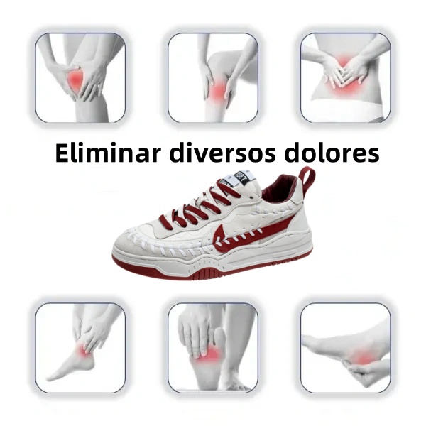 [Descuento por tiempo limitado - 60% de descuento] 🔥 Zapatos casuales ergonómicos 👞 Soporte de arco - Deshazte fácilmente del dolor de pies - Caminata cómoda✅