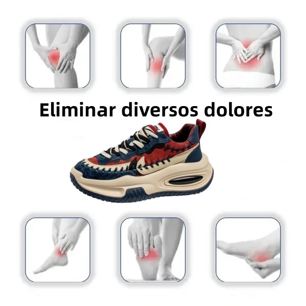 [Descuento por tiempo limitado - 60% de descuento] 🔥 Zapatos casuales ergonómicos 👞 Soporte de arco - Deshazte fácilmente del dolor de pies - Caminata cómoda✅