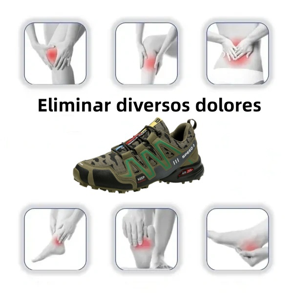 Zapatos ortopédicos de diseño ergonómico 👞 Alivian dolores de espalda, articulaciones y pies - Unisex✅