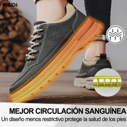 (🔥50% de descuento hoy - ¡cógelo!) Zapatos ortopédicos elegantes de primera calidad 👞 - Diseño ergonómico para aliviar el dolor