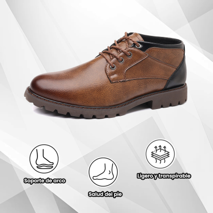 (🔥50% de descuento hoy - ¡cógelo!) Zapatos ortopédicos elegantes de primera calidad 👞 - Diseño ergonómico para aliviar el dolor