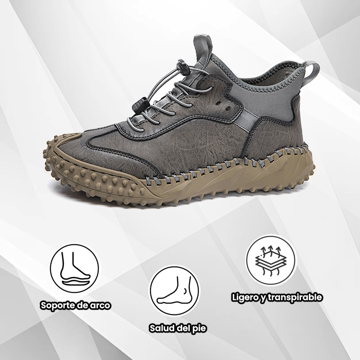 (🔥50% de descuento hoy - ¡cógelo!) Zapatos ortopédicos elegantes de primera calidad 👞 - Diseño ergonómico para aliviar el dolor