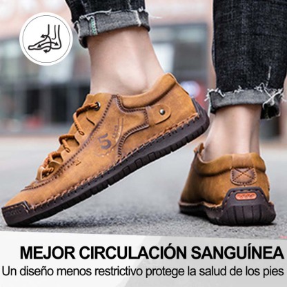 (🔥50% de descuento hoy - ¡cógelo!) Zapatos ortopédicos elegantes de primera calidad 👞 - Diseño ergonómico para aliviar el dolor