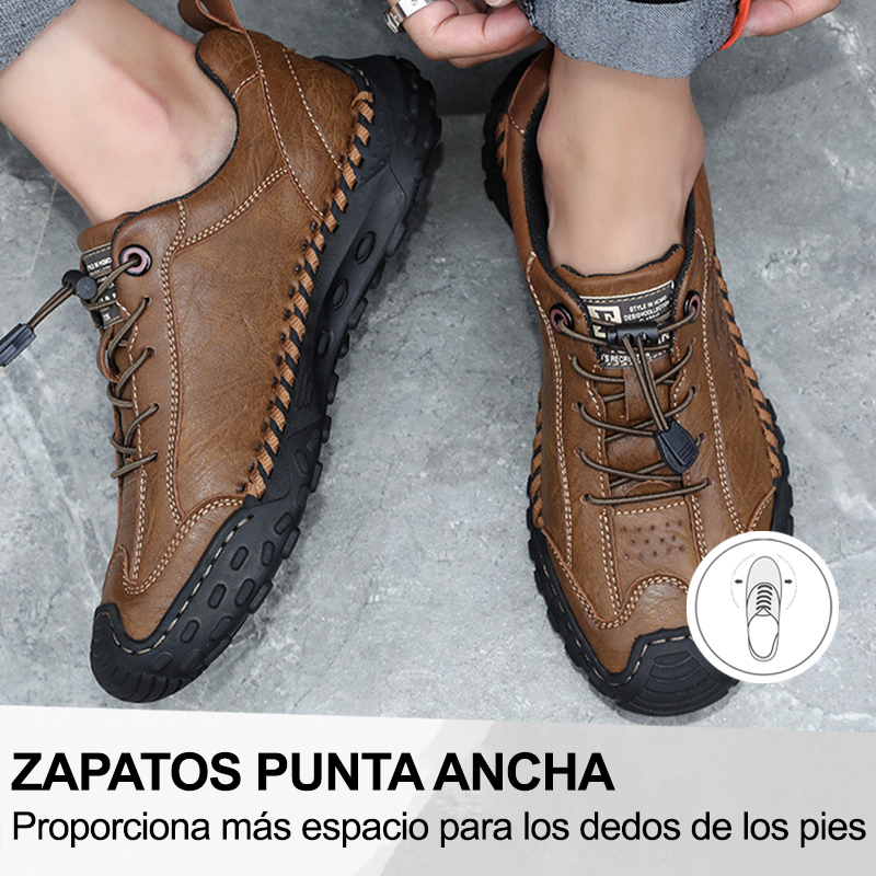 (🔥50% de descuento hoy - ¡cógelo!) Zapatos ortopédicos elegantes de primera calidad 👞 - Diseño ergonómico para aliviar el dolor