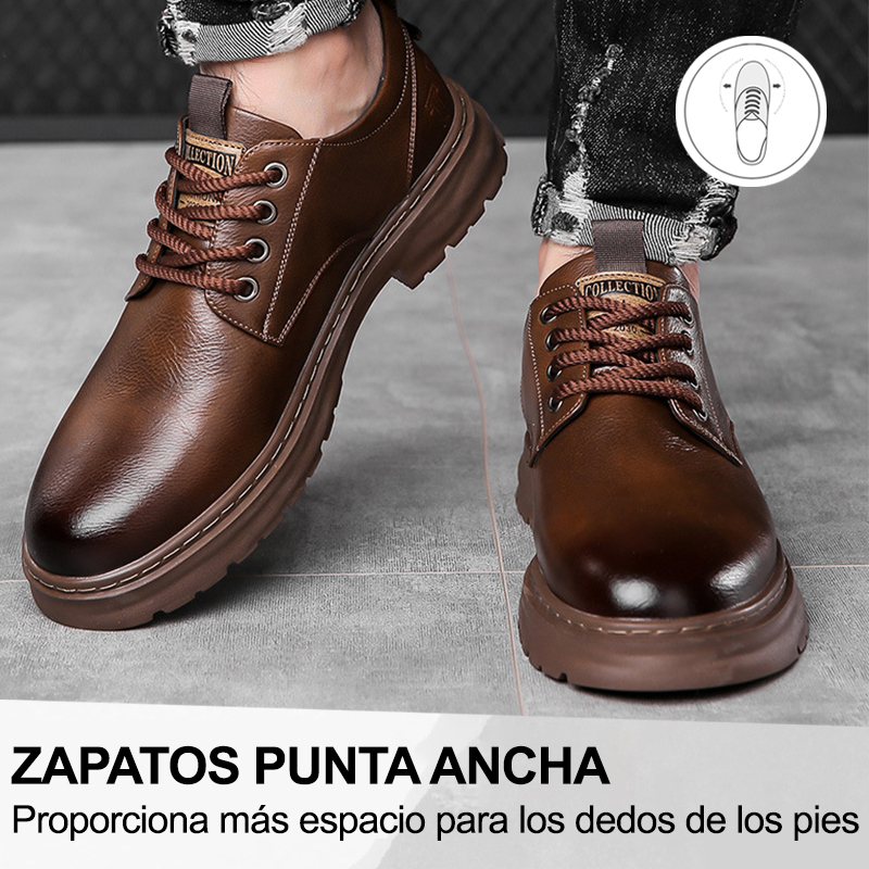 (🔥50% de descuento hoy - ¡cógelo!) Zapatos ortopédicos elegantes de primera calidad 👞 - Diseño ergonómico para aliviar el dolor