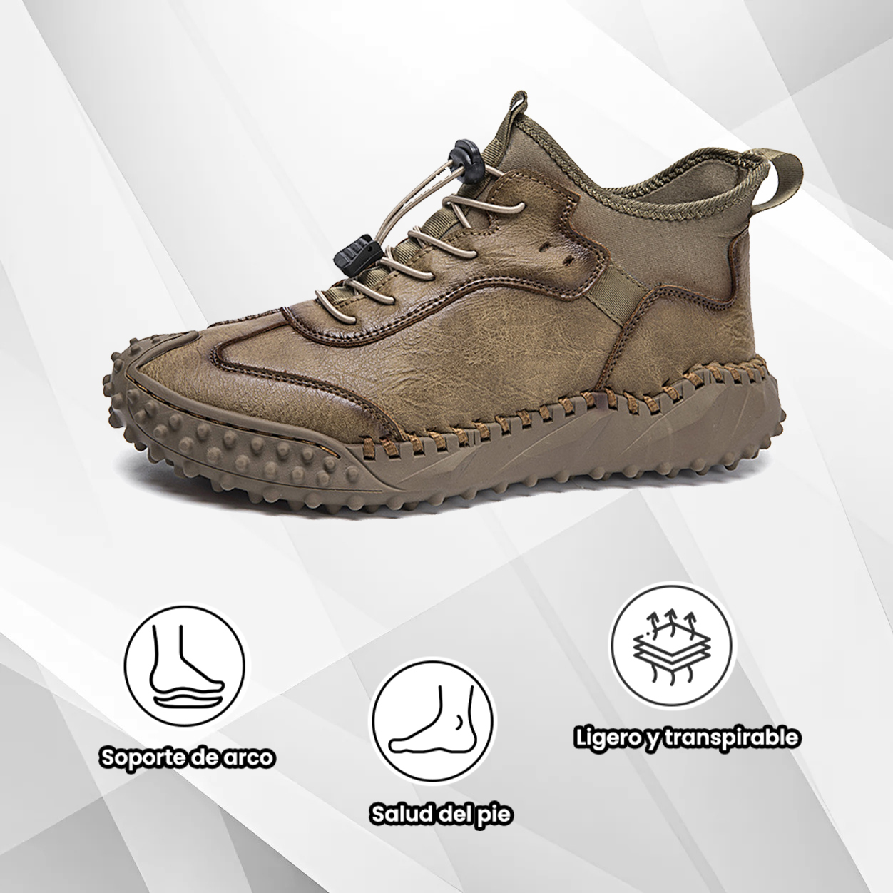 (🔥50% de descuento hoy - ¡cógelo!) Zapatos ortopédicos elegantes de primera calidad 👞 - Diseño ergonómico para aliviar el dolor