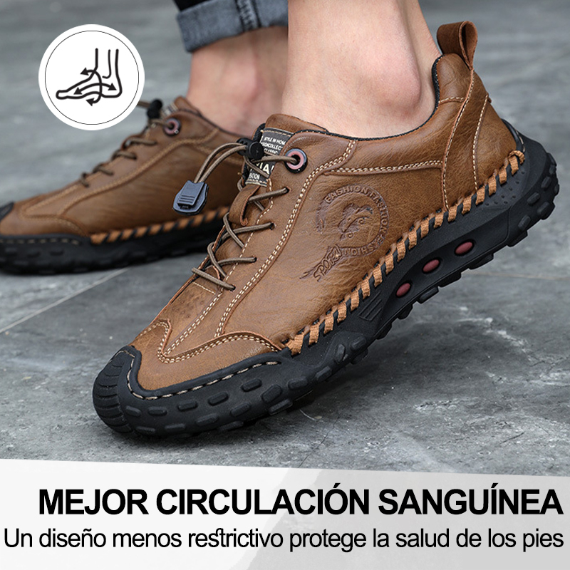 (🔥50% de descuento hoy - ¡cógelo!) Zapatos ortopédicos elegantes de primera calidad 👞 - Diseño ergonómico para aliviar el dolor