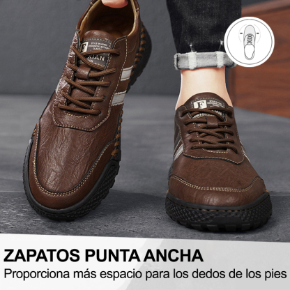 (🔥50% de descuento hoy - ¡cógelo!) Zapatos ortopédicos elegantes de primera calidad 👞 - Diseño ergonómico para aliviar el dolor