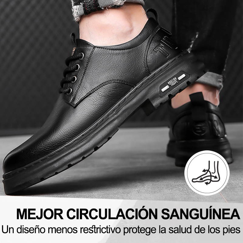 (🔥50% de descuento hoy - ¡cógelo!) Zapatos ortopédicos elegantes de primera calidad 👞 - Diseño ergonómico para aliviar el dolor