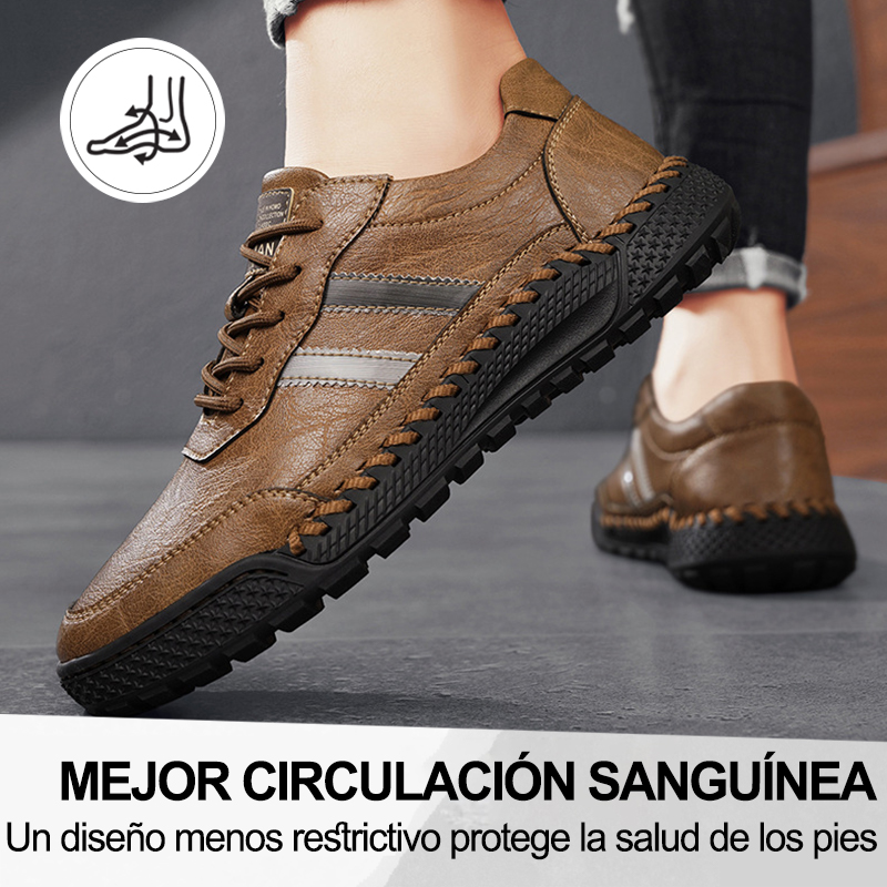 (🔥50% de descuento hoy - ¡cógelo!) Zapatos ortopédicos elegantes de primera calidad 👞 - Diseño ergonómico para aliviar el dolor