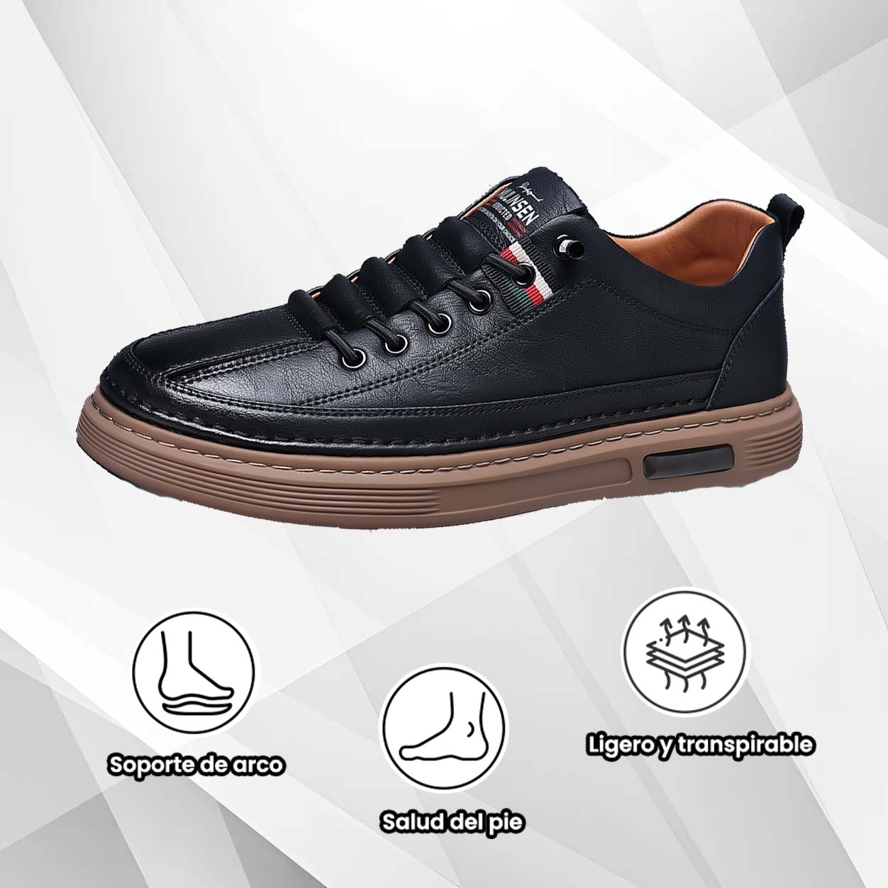 (🔥50% de descuento hoy - ¡cógelo!) Zapatos ortopédicos elegantes de primera calidad 👞 - Diseño ergonómico para aliviar el dolor