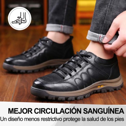 (🔥50% de descuento hoy - ¡cógelo!) Zapatos ortopédicos elegantes de primera calidad 👞 - Diseño ergonómico para aliviar el dolor