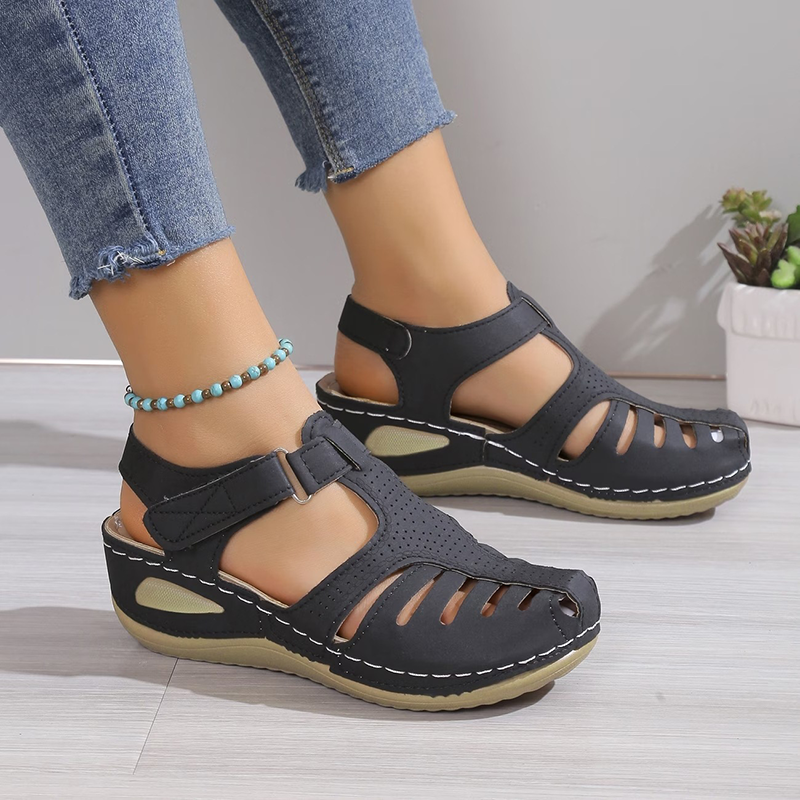 🔥 Sandalias ortopédicas de verano para mujer — Soporte para el arco — Diseño ergonómico — Ligeras y cómodas: Camina con total comodidad durante todo el día ✅