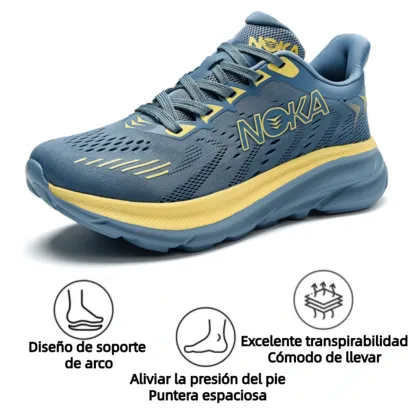 🎁Zapatos cómodos para caminar - Zapatos deportivos livianos y acolchados👟 Sin fatiga en los pies durante caminatas durante todo el día - Soporte de arco - Alivia eficazmente los problemas de los pies✅
