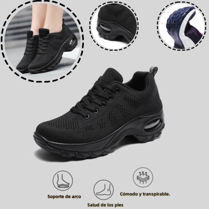 🔥Zapatillas deportivas ortopédicas suaves y cómodas con amortiguación de aire ✅Soporte para el arco del pie: alivia las molestias✅