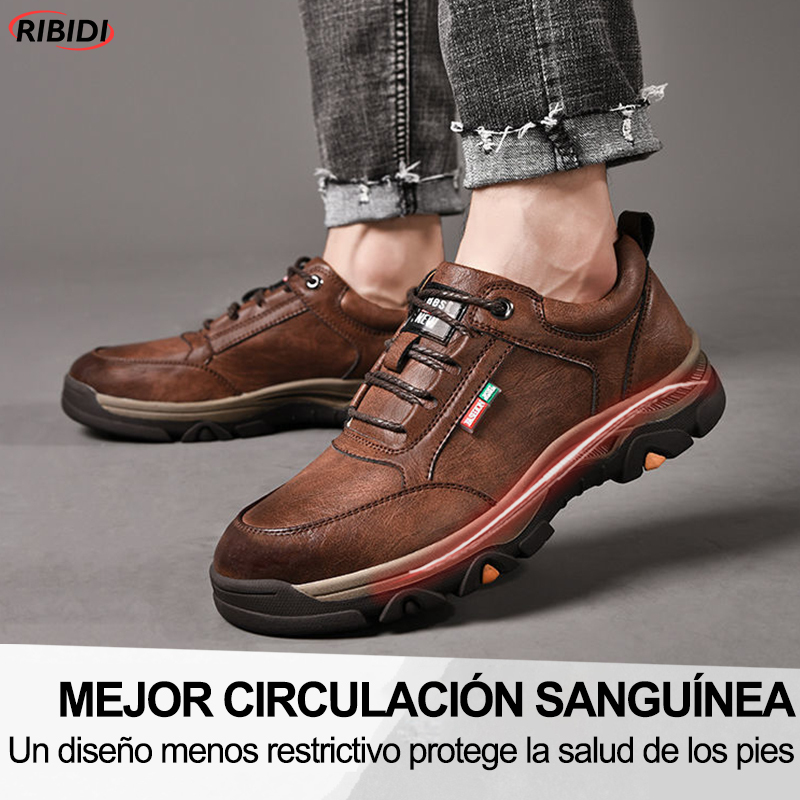 (🔥50% de descuento hoy - ¡cógelo!) Zapatos ortopédicos elegantes de primera calidad 👞 - Diseño ergonómico para aliviar el dolor