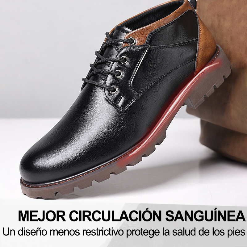 (🔥50% de descuento hoy - ¡cógelo!) Zapatos ortopédicos elegantes de primera calidad 👞 - Diseño ergonómico para aliviar el dolor