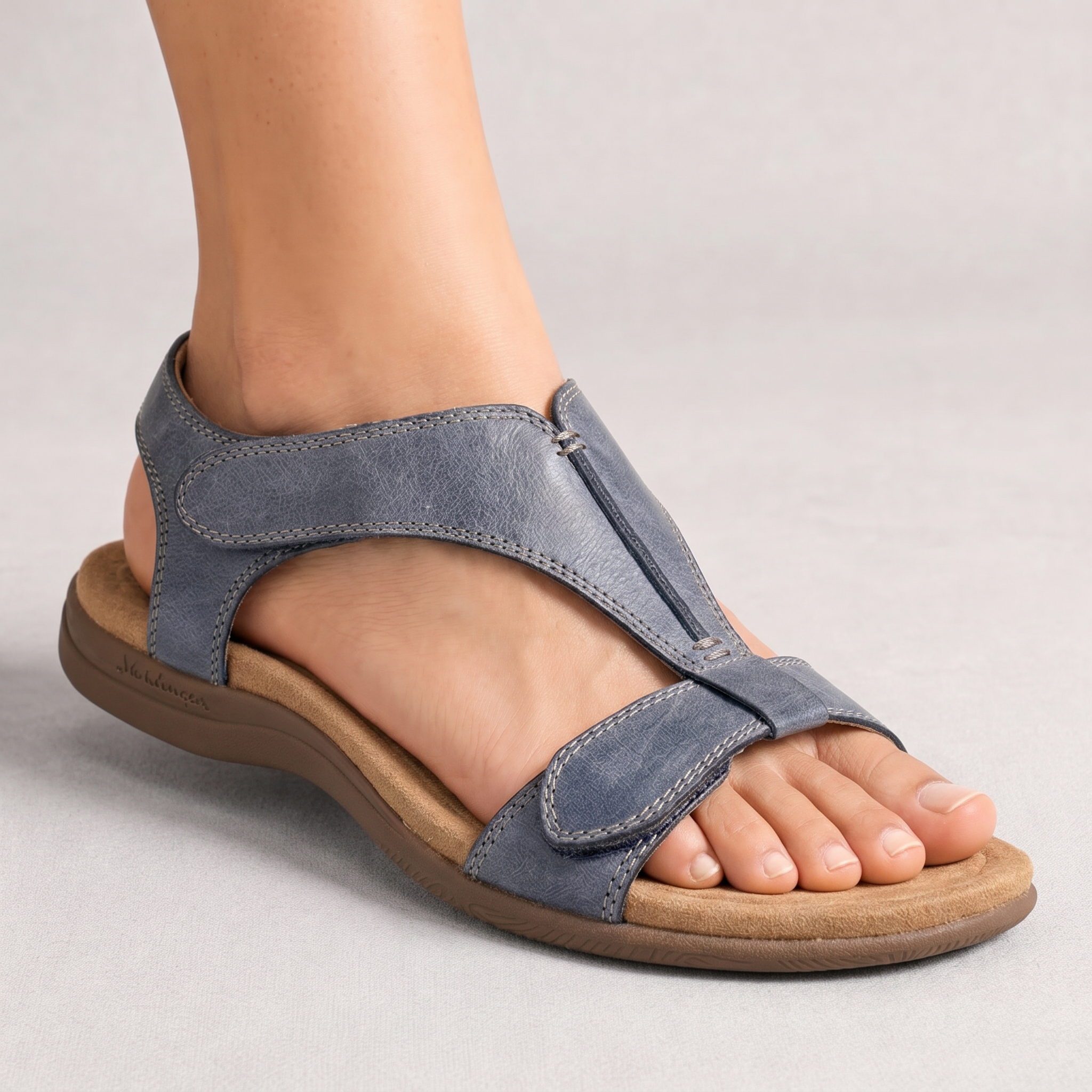 🔥 Sandalias ortopédicas de verano para mujer — Con soporte para el arco, diseño plano y ancho especial — La elección ideal para aliviar la fascitis plantar — Camina con facilidad y comodidad en cada paso: ¡dile adiós al dolor! ✅