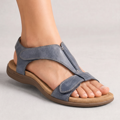 🔥 Sandalias ortopédicas de verano para mujer — Con soporte para el arco, diseño plano y ancho especial — La elección ideal para aliviar la fascitis plantar — Camina con facilidad y comodidad en cada paso: ¡dile adiós al dolor! ✅