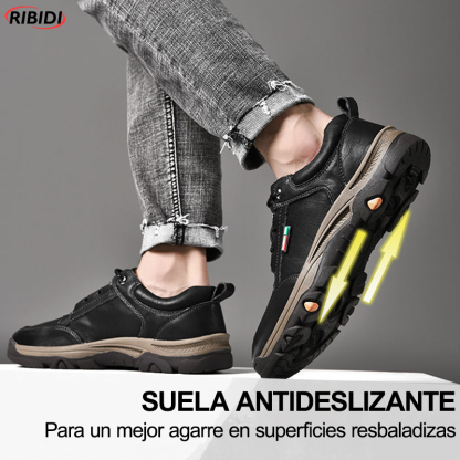 (🔥50% de descuento hoy - ¡cógelo!) Zapatos ortopédicos elegantes de primera calidad 👞 - Diseño ergonómico para aliviar el dolor