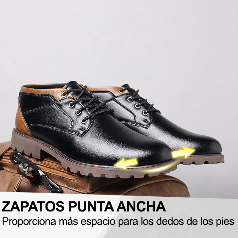 (🔥50% de descuento hoy - ¡cógelo!) Zapatos ortopédicos elegantes de primera calidad 👞 - Diseño ergonómico para aliviar el dolor