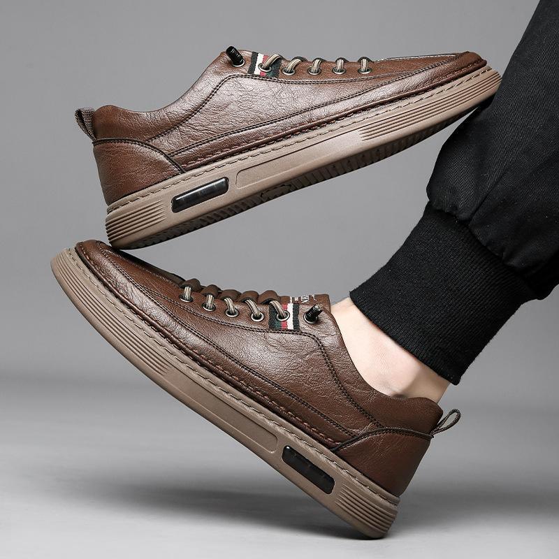 【🎁Oferta por tiempo limitado】Zapatos ortopédicos de piel de becerro australiana👞✅Soporte para el arco del pie - Comodidad durante todo el día✅Imprescindibles para hombres - Impermeables y antideslizantes✅