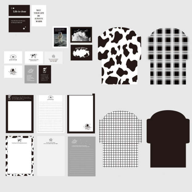 Envelope Girl Love Letter Couple Retro