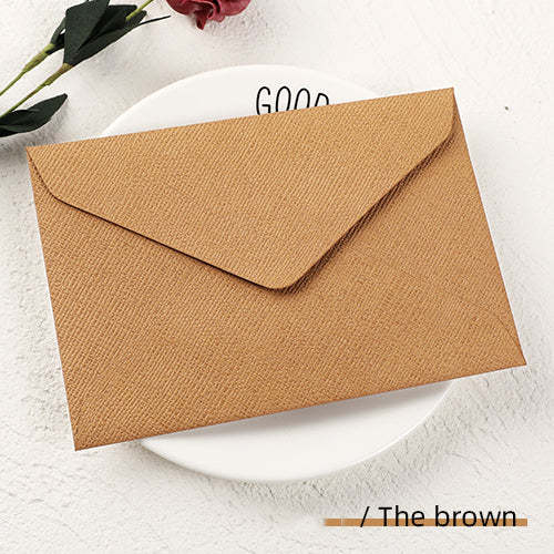 Hemp Textured Specialty Paper Vintage Creative Envelope