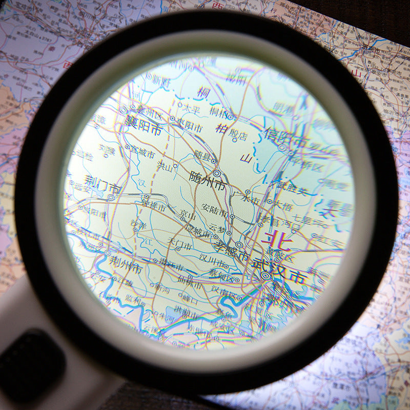 Optical Glass Magnifier for Stamp Collectors – High-Definition Lens for Philatelic Inspection & Identification